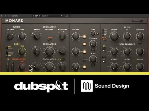 Sound Design Tutorial: Creating Funky Lead Sound w/ Native Instruments Monark Software Synthesizer