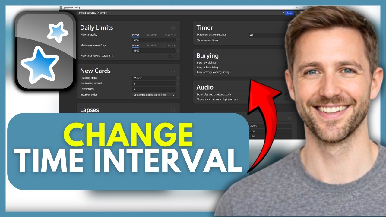 How To CHANGE Time Intervals In Anki (EASY) 2026 - YouTube