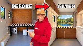 This Is The Biggest Transformation In Our DIY Cargo Trailer Camper So Far