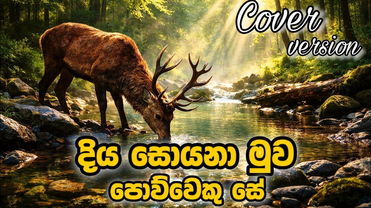 දිය සොයනා මුව | Diya Soyana Muwa | Cover Version | With Lyrics