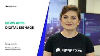 HTML5 News apps for digital signage