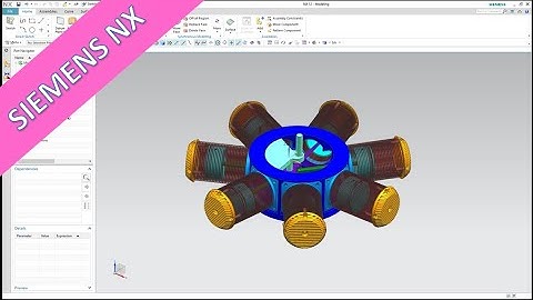 Views with hidden components / arrangements - Siemens NX 12 Training - FAQ