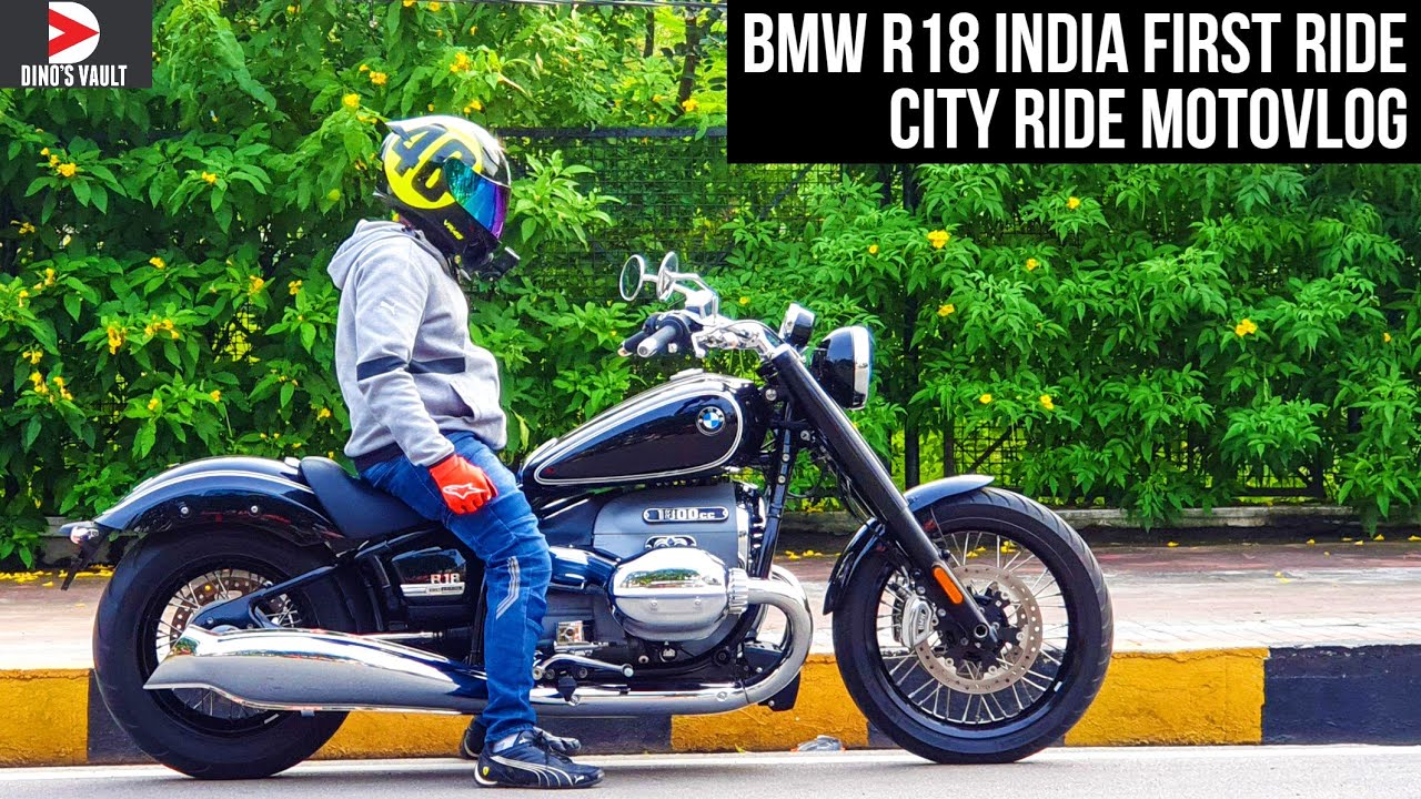 Bmw R18 India First Ride Review 1800cc Boxer Beast Bikes Dinos Youtube