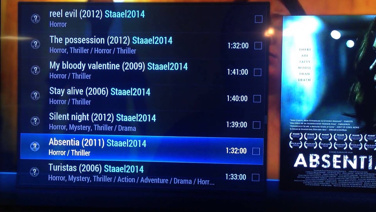 How to watch trailers and configure favorites on the Media Cube