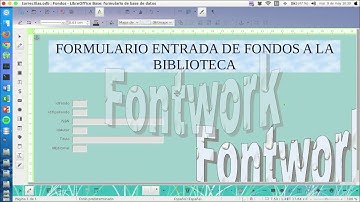 formularios base libreoffice