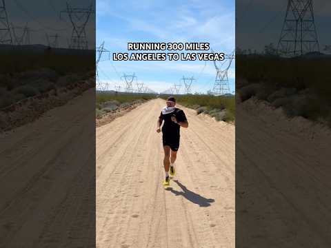 Running 300 Miles from Los Angeles to Las Vegas (The Speed Project)