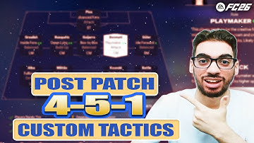 *POST PATCH* BEST META 451 FORMATION AND CUSTOM TACTICS | FC 26 ULTIMATE TEAM