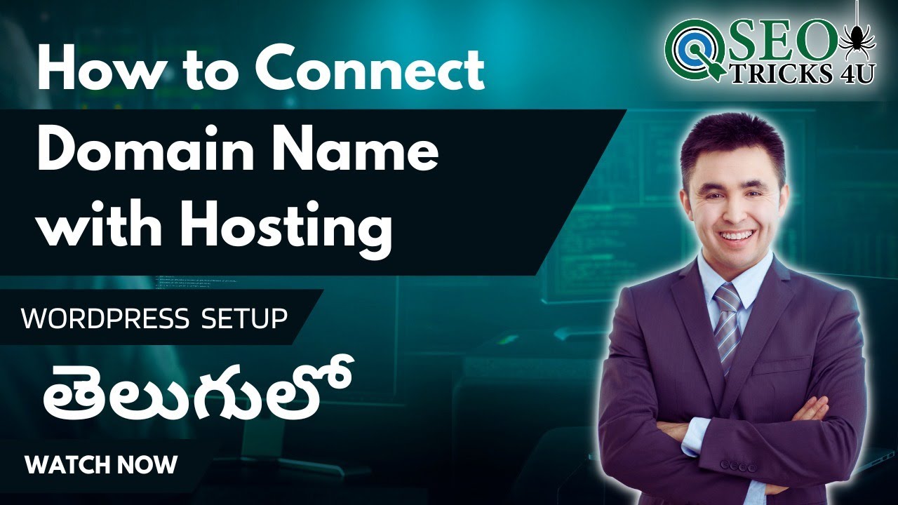 How to Connect Domain Name with Hosting in Telugu | How to Link Domain ...