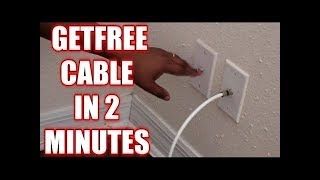 How To Get Free Cable|| Without A Box ||For All Channels In 2 Minutes |||