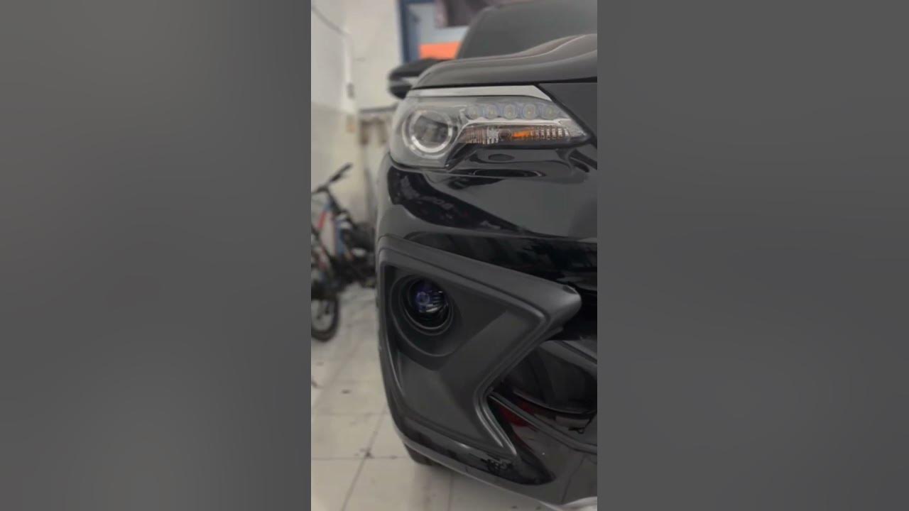 fortuner custom foglamp pro7