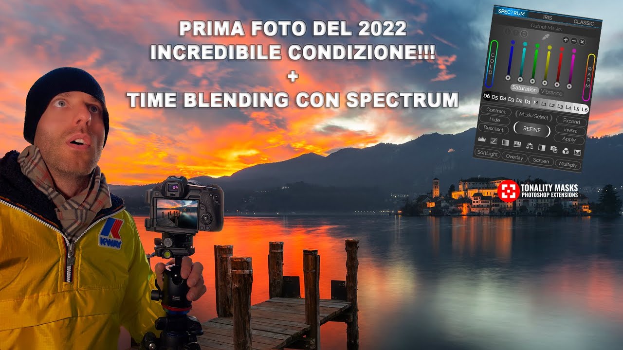 Prima foto del 2022 + Time Blending con TM Panel v7