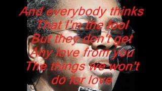 TRACY CHAPMAN - For my lover (lyrics)