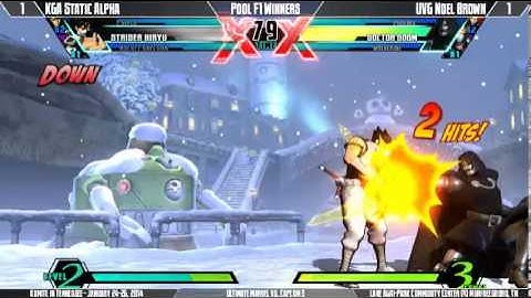 KIT14 - UMvC3 - KGA Static Alpha vs UVG Noel Brown