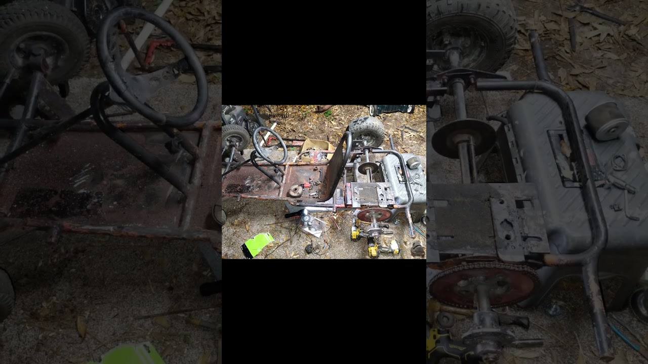 Restoring a hundred-dollar go kart