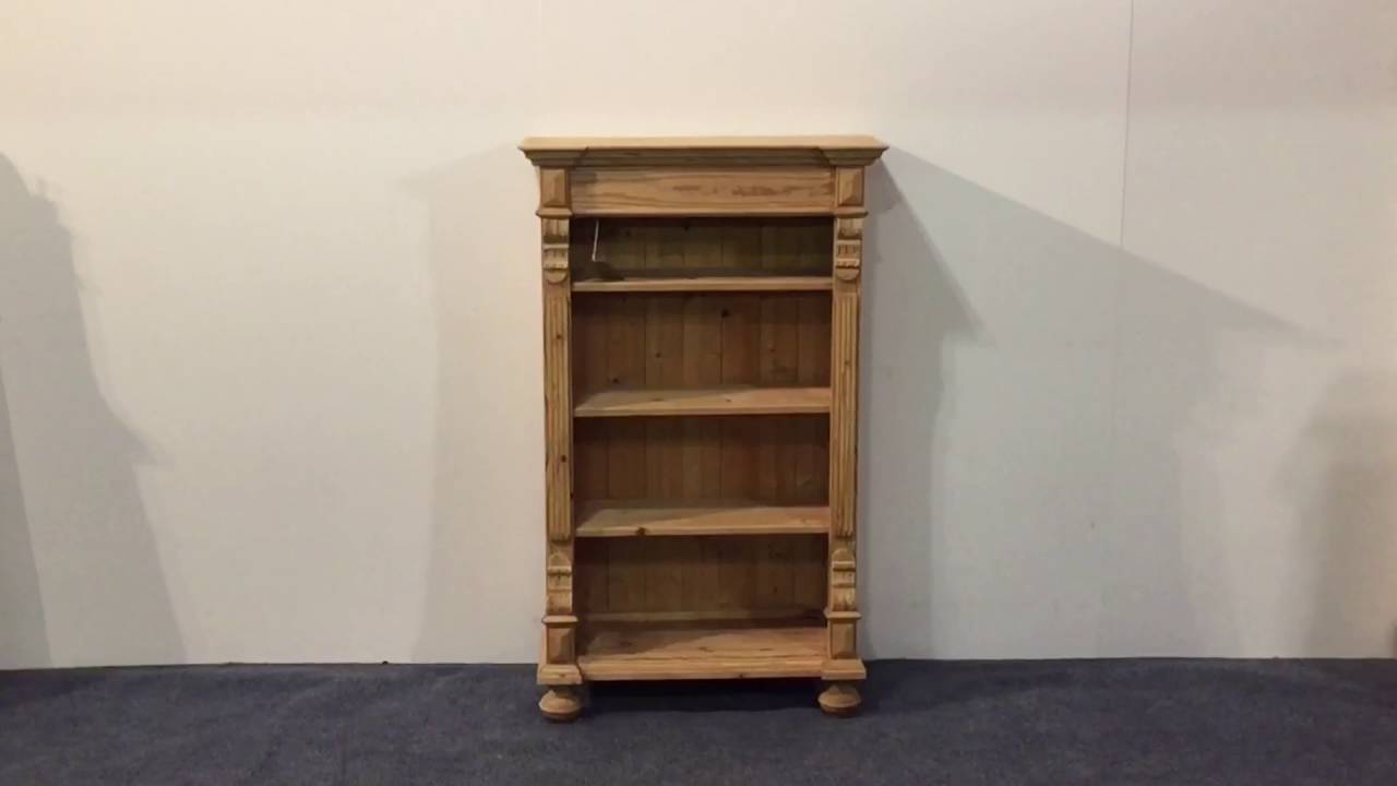 Small Pine Bookcase Pinefinders Old Pine Furniture Warehouse