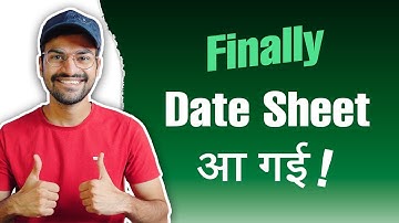 FINALLY DATESHEET AA GAYI !!!! | CBSE Datesheet 2023 | Board Exam 2023 | CBSE Class 10 & 12