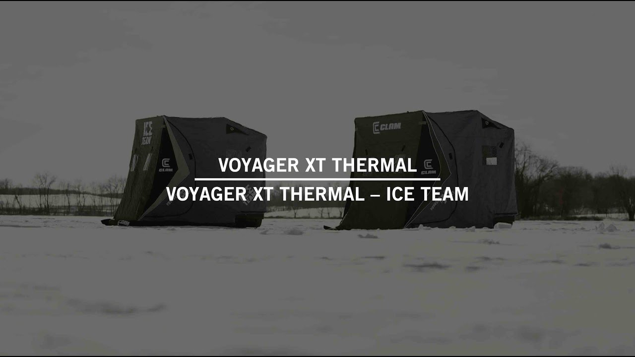 Clam Outdoors Voyager XT Thermal Ice House 116606 - Acme Tools