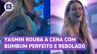 BBB 24: Yasmin Brunet rouba a cena em festa com bumbum perfeito e rebolado