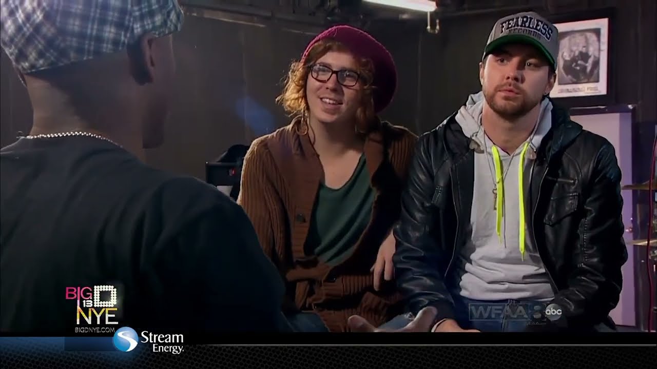 Forever The Sickest Kids - Keep On Bringing Me Down (Live WFAA8: Big D NYE Dallas TX 12/31/2012) HD