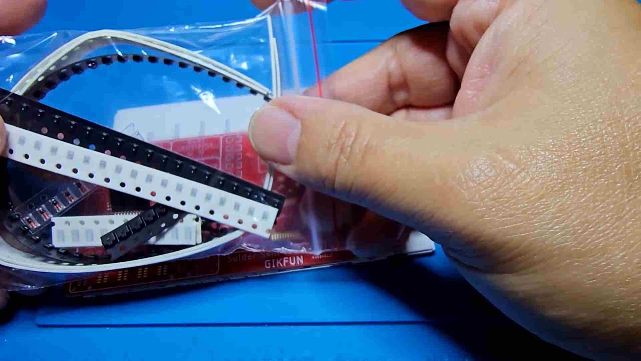 Another Gikfun solder practice board red