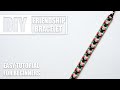 Symmetrical Geometric Woven Twist Macrame Friendship Bracelets | Easy Tutorial for Beginner