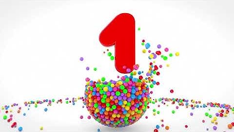 Learn Numbers with Color Balls Sponsored By Preview 2 Effects