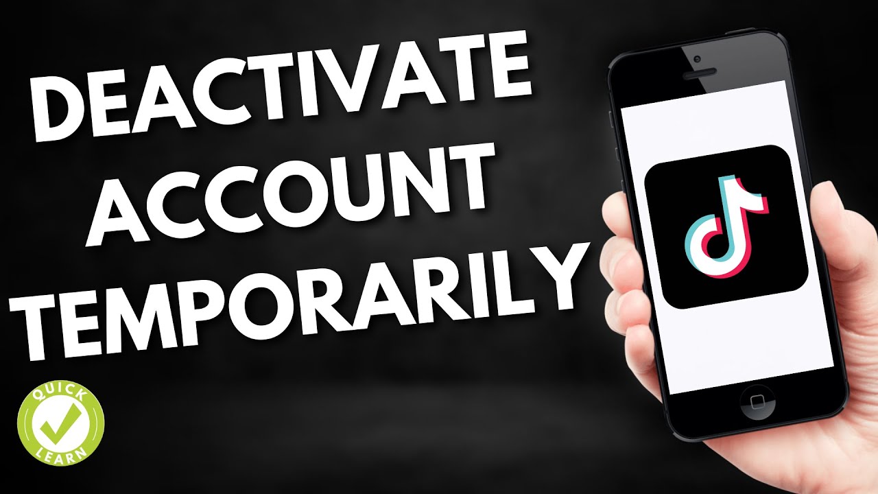 how-to-deactivate-your-tiktok-account-temporarily-quick-easy-youtube