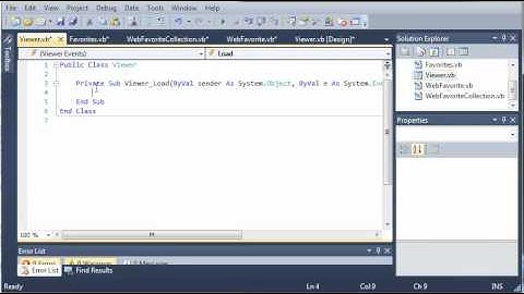 Visual Basic Tutorial - 192 - Favorites Part 5   Adding The Favorites To The List