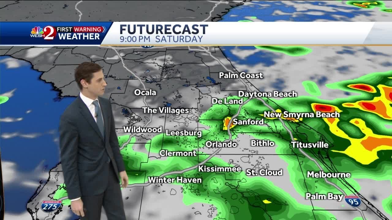 Soggy end to the weekend - YouTube