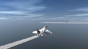 F-22 3D Animation using Lightwave 3D