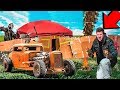 BUILDING A  ZOMBIE SURVIVAL CAR BOX FORT (24 Hour Challenge)