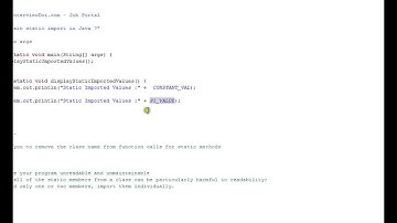 Static Import In Java