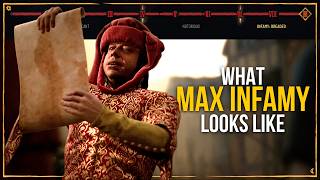 What MAX INFAMY looks like in The Blood of Dawnwalker