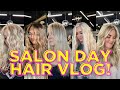 11 SHADOWERS!! 5 CLIENTS - SALON DAY HAIR VLOG | JZ STYLES