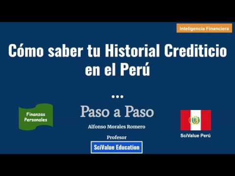 Video: Cómo Saber Qué Historial Crediticio Tengo