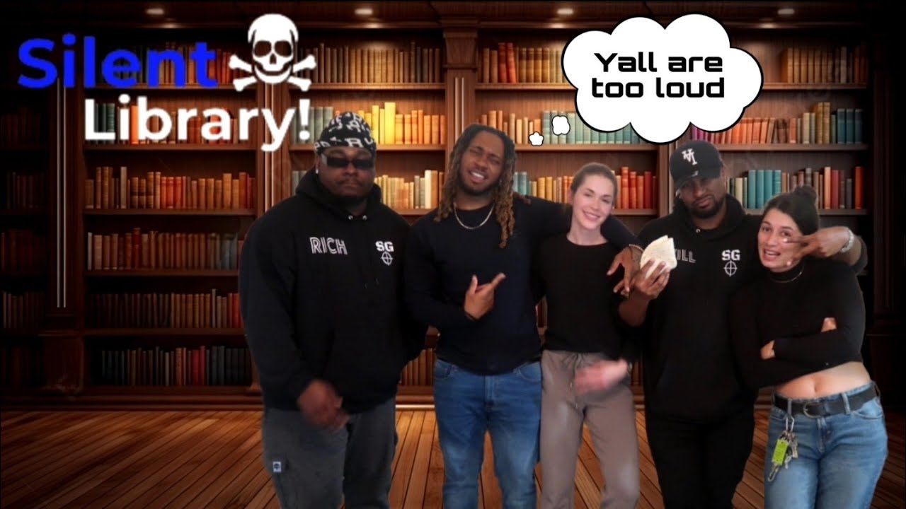 Silent Library Extreme Challenge! Dog Shock Collar, Pregnancy Pain And More | Snipes Gang Edition