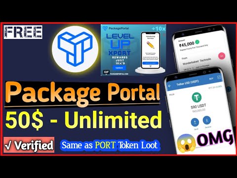 Wow?Package Portal New Loot | Live KYC Steps?XPORT Token | Survey Loot | Error Solution @MN360 | E90