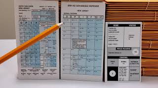 Strat-O-Matic Basketball Advance play tutorial - Parts of a card
