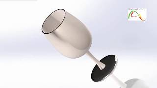 Solidworks   Wineglass   lesson 4