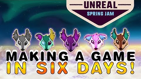 The making of Unreal Spring Jam 2020 game "The Secret Behind the Storm" - SGDC (2020-06-11)