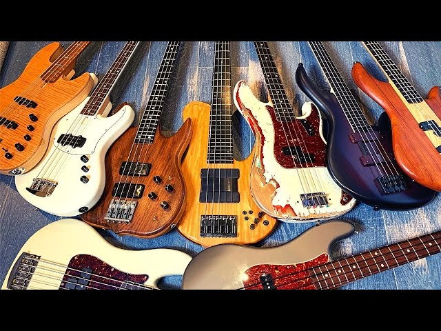 My Entire Bass Collection (big update) class=