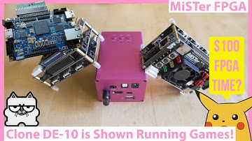 MiSTer FPGA for $100? The Clone DE-10 Nano Shows Cores Running!