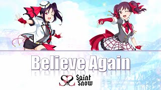 Saint Snow - Believe Again (Color Coded, Kanji, Romaji, Eng)