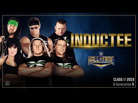 D-Generation X are the first inductees in the WWE Hall of Fame Class of 2019