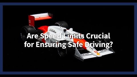 Navigating Safety: The Role of Speed Limits in Driving