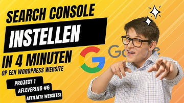 Google Search Console op Wordpress Website Instellen en Verificatie (Project 1 - #6)