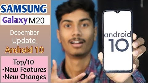 Samsung M20 Android 10/One ui 2 installation and new features and improvements🔥🔥