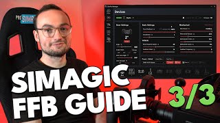 Full Simagic FFB Settings Guide! - Mechanical and Other Effects (3/3)