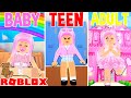 Growing Up In Adopt Me... A Roblox Story