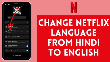 How to Change Netflix Language From Hindi to English (2024) | Netflix Tutorial